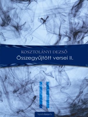 cover image of Összegyűjtött versek II.